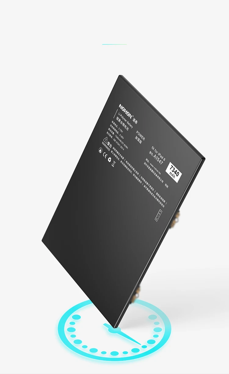 Nohon Battery For iPad 6 Air 2 A1547 7340mAh A1566 A1567 Li-polymer Tablet Bateria +Free Tools For Apple iPad Air2 iPad6 Battery Details (11)