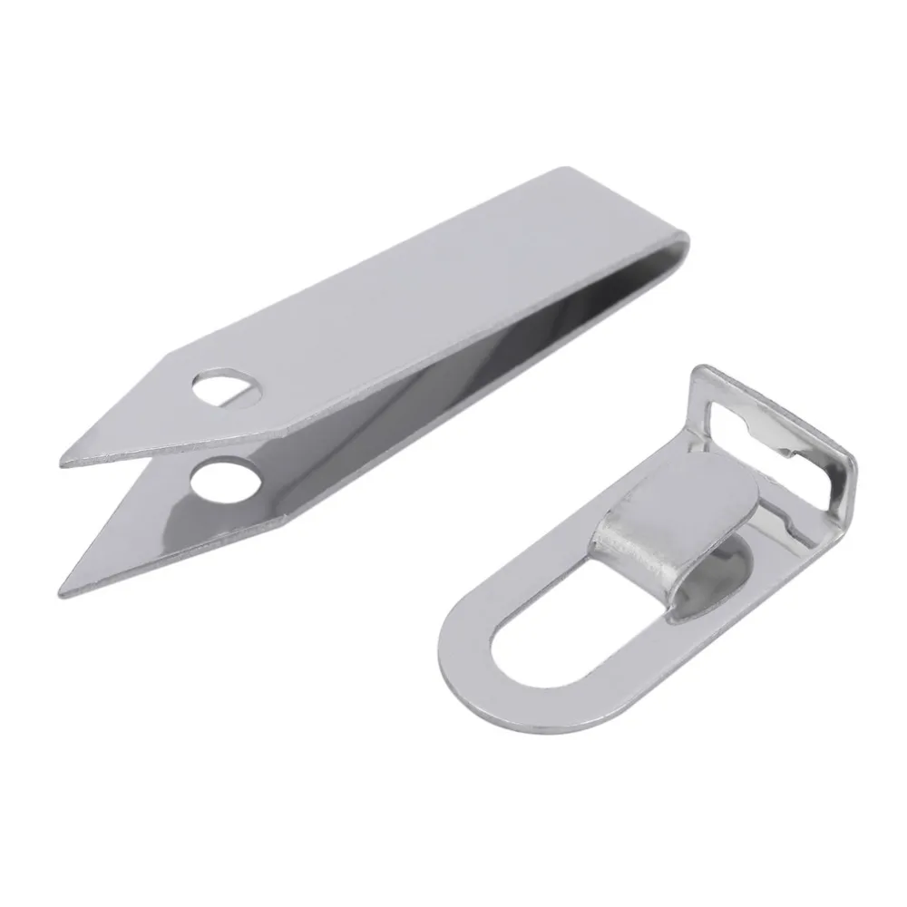 

New Stainless Gear Tweezers Gripper Pocket Survival Tool With Protective Seat