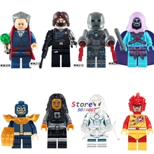 Single skeletor Doctor Who Winter Solider Iron Man Thanos Firestorm Starfire building blocks models bricks toys for children kit
