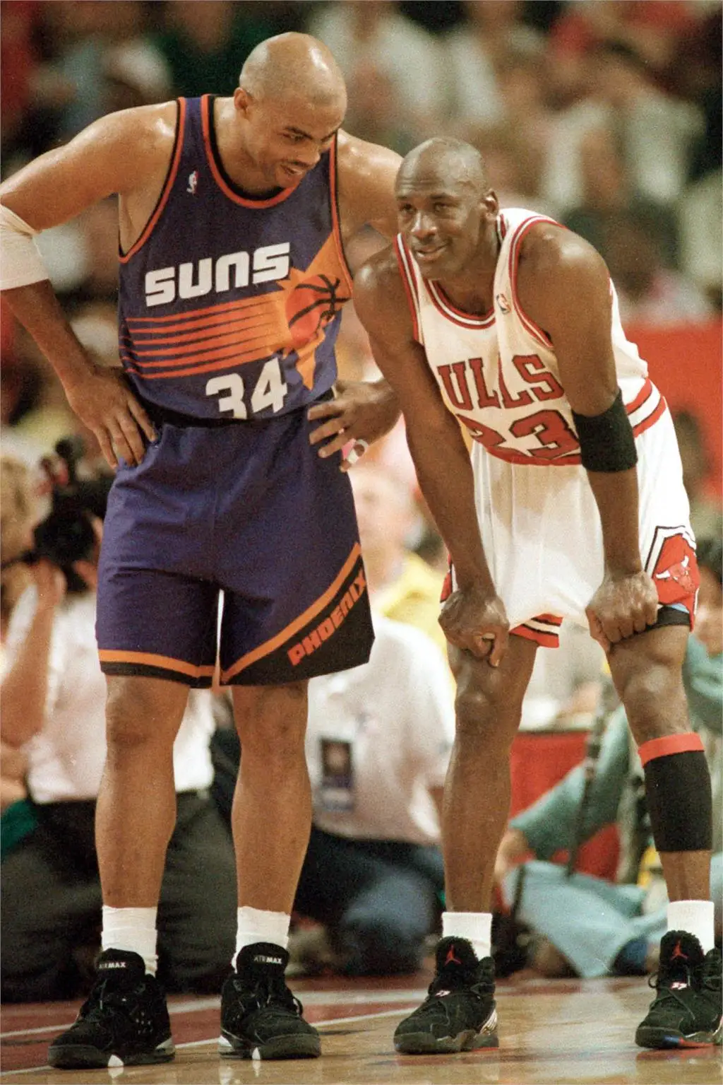 マイケルジョーダンとチャールズ・バークレー直筆サイン入り写真…