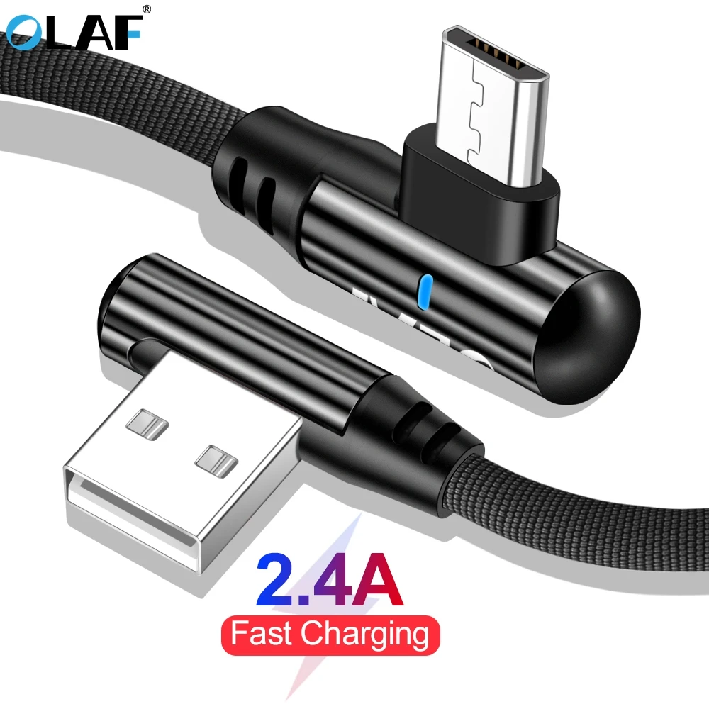 Кабель Micro USB OLAF 2 4 А кабель для быстрой зарядки Samsung S7 Xiaomi Redmi Note 6 5 Pro телефонов