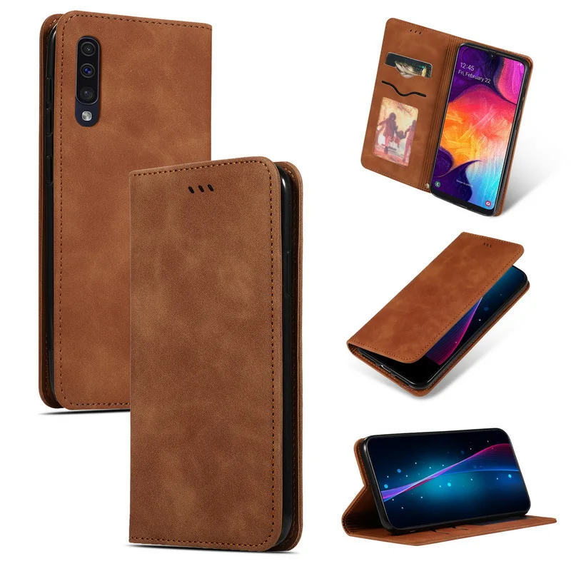 Чехол для samsung Galaxy S10e S10 S9 S8 плюс Note9 J4 J6 Prime M10 M20 A7 A9 A8 A70 A50 A40 A30 магнитная кожа флип чехол-бумажник