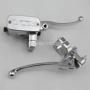 

New Chrome 1" Handlebar Control Reservoir Brake For Honda VTX1300C Shadow Clutch Levers new
