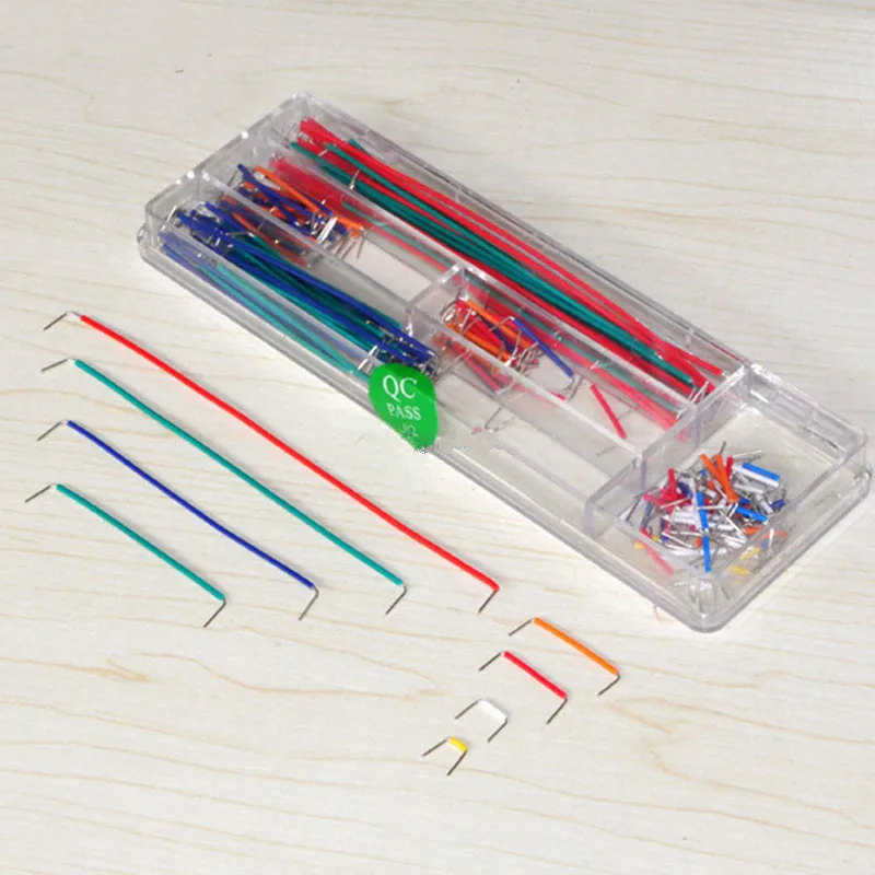 

140Pcs/set U Shape Shield Solderless Breadboard Jumper Cable Wires Kit for Arduino #Hbm0223