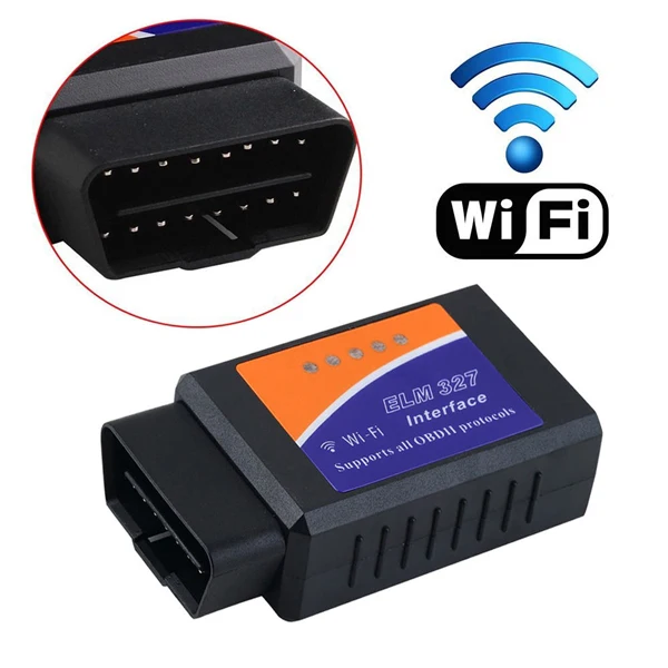 Vehicle Diagnostic Tool OBD2 OBD II WIFI ELM327 Wireless OBD2 OBDII