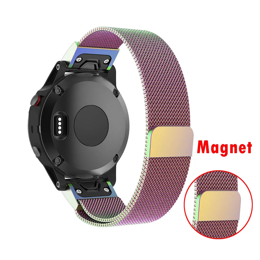  26 22 20 mm Quick Release Easy Fit Milanese Watch Wrist band Strap for Garmin Fenix 5X 5 5s 3 3HR S - 33008984298