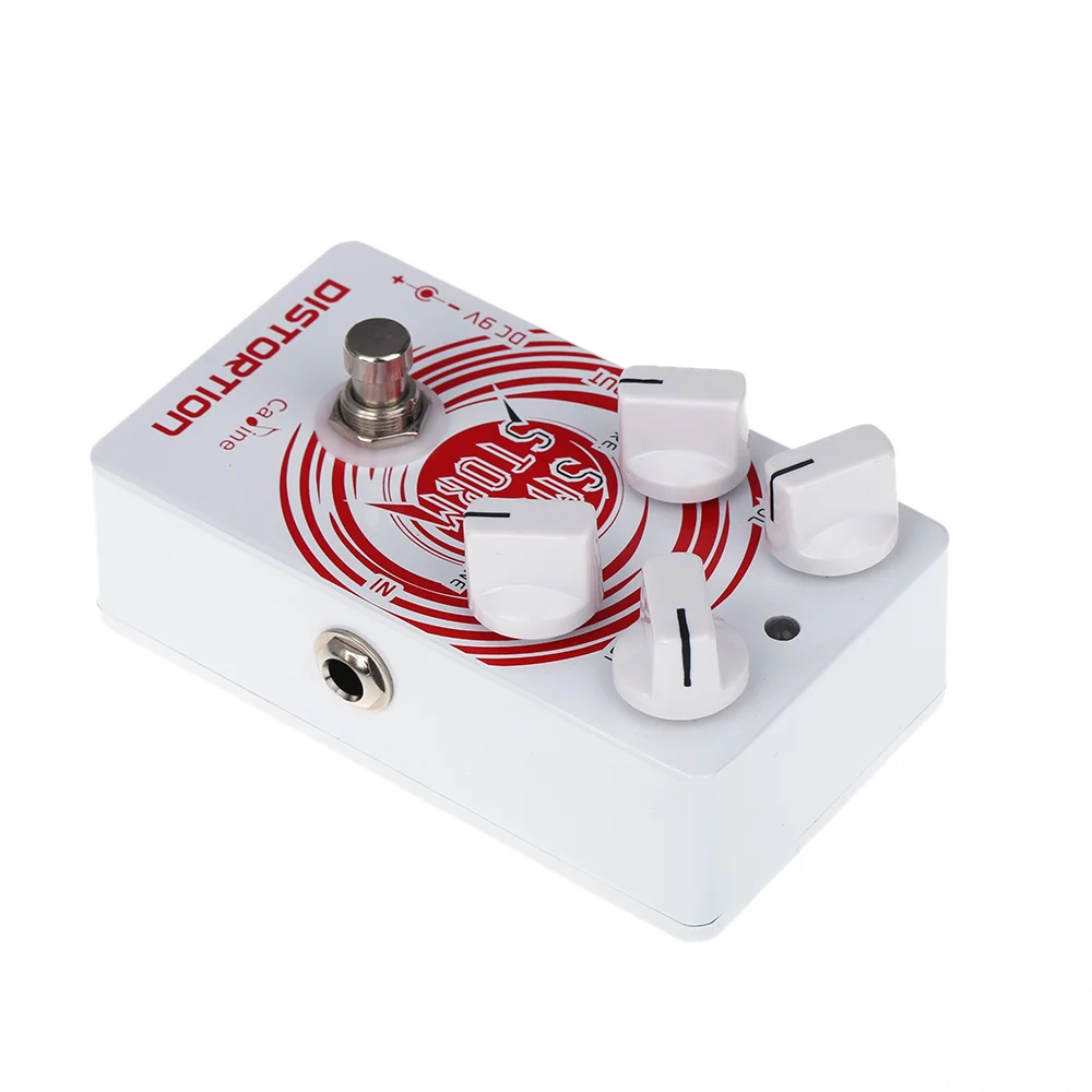 Caline CP-27 песок шторм искажение звука гитарный эффект педаль из алюминиевого сплава корпус настоящий обход