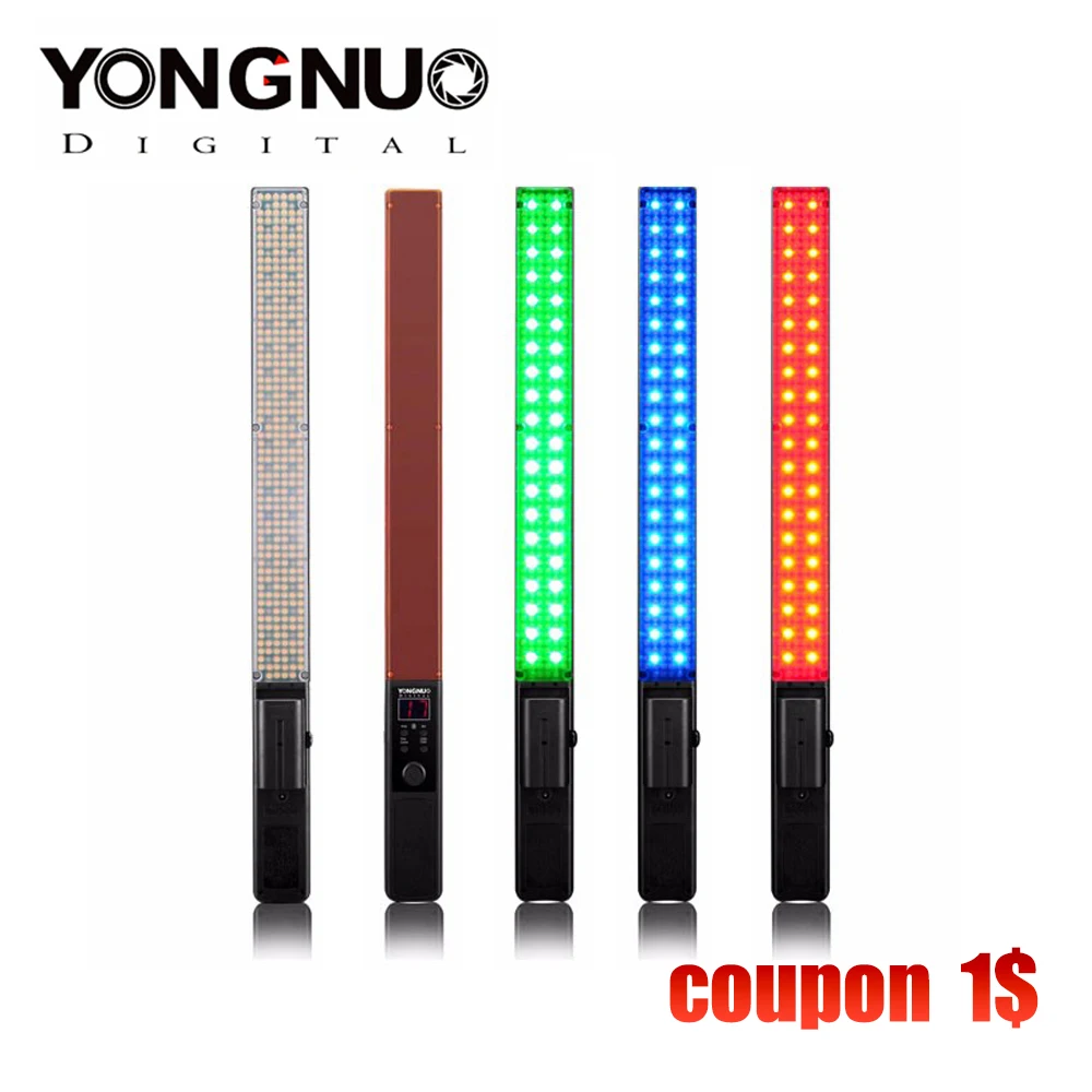 YONGNUO YN360 ручной светодиодный видео свет 3200k 5500k RGB красочные 39 5 см Ice Stick