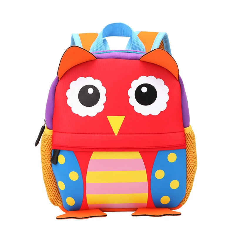 

New Waterproof Cute Animal Design kindergarten Backpacks Kids School Bags For Girls Boys Cartoon monkey tiger Backpacks