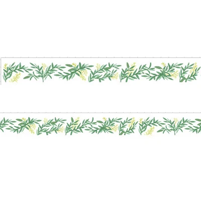 A13 1х Kawaii Green plant life васи клейкая лента kawaii DIY Скрапбукинг планировщик Маскировочная лента офисная клейкая лента канцелярские товары - Цвет: A13