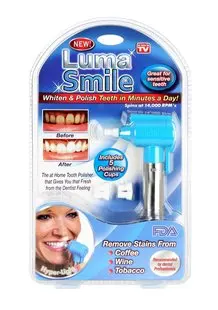 Luma улыбка зуб полировка и отбеливающий набор-как видно на ТВ