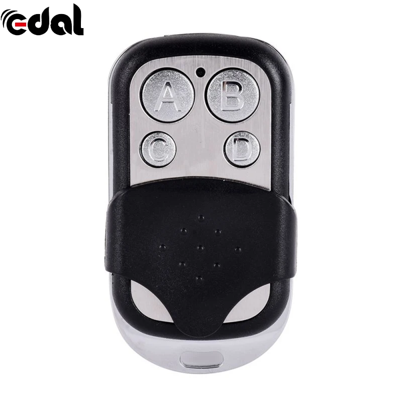 

EDAL 1Pcs 433MHz Portable Fixed Code Key Electric Cloning Switch Universal Gate Garage Door Remote Control Key