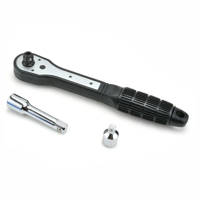 DWZ 38Pcs 3/8'' 4-15mm Inch & Metric Socket Set Ratchet Driver Socket Wrench Tool