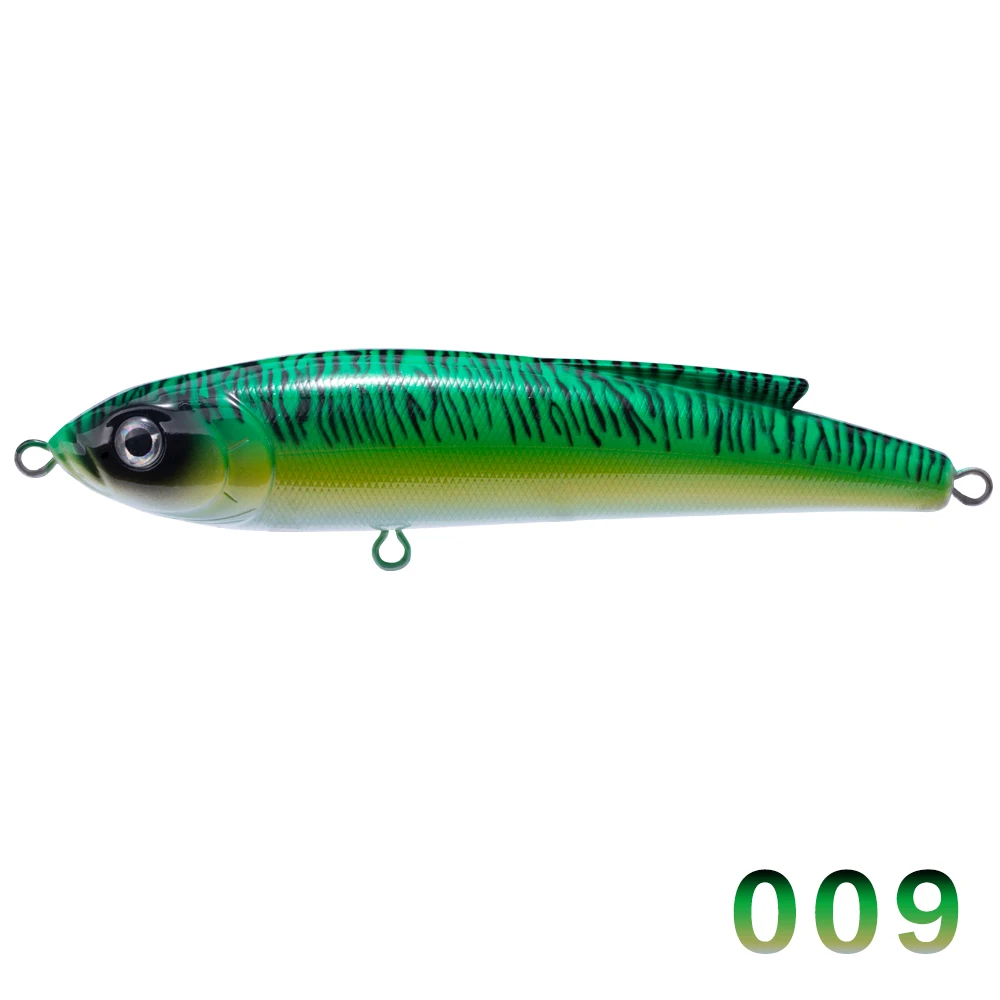 009 Hunthouse Тонущая приманка для рыбалки карандаш nomura master stickbait NBL9062 14 см 70 г для бас рыбалки с крючками происхождения pescar zander - Цвет: 009