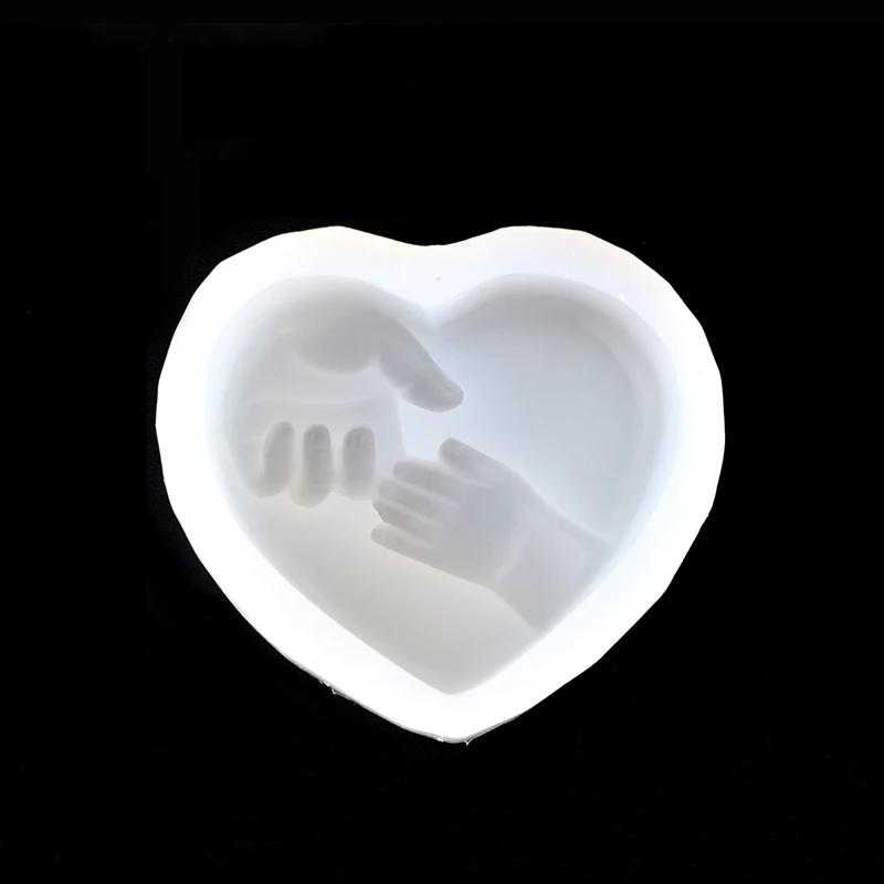 Силиконовые формы для мыла любовь формы для торта в виде сердца ручной работы шоколадные конфеты оба бомбы плесень Ремесло Свадебные украшения инструмент