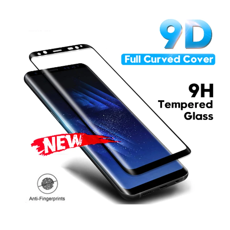 Защитное 3d-стекло 10 шт. для samsung S8 S9 plus S7edge 9H полноэкранная защита закаленное