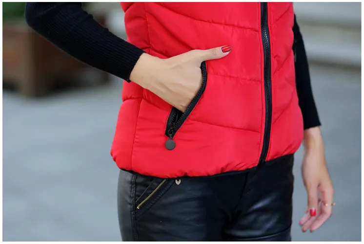 YAGENZ пуховый хлопковый жилет Женское пальто без рукавов осенняя и зимняя одежда на обе стороны жилет с капюшоном Женская куртка короткое пальто