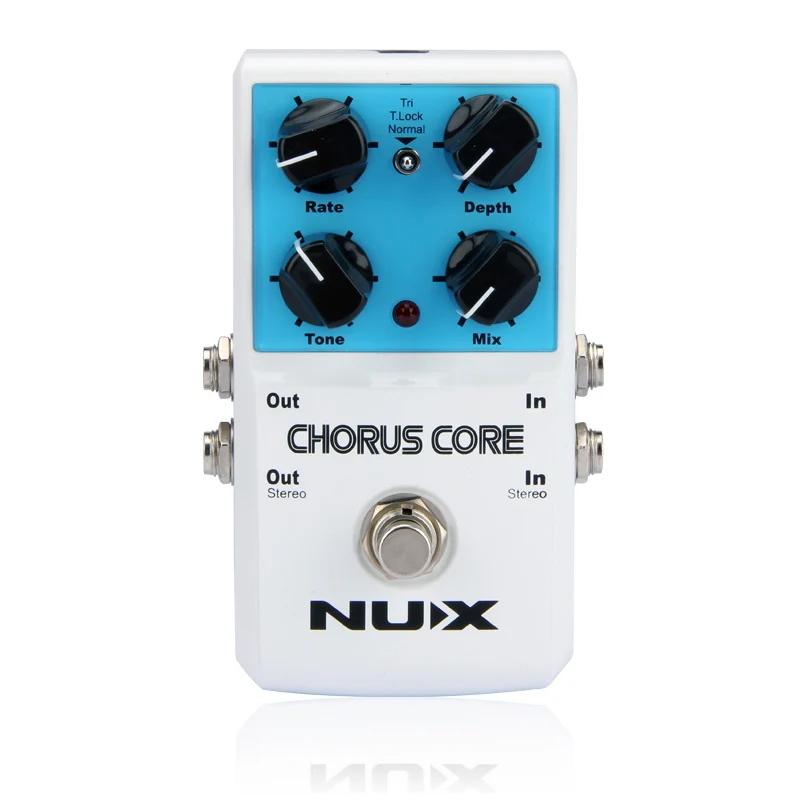 

NUX Chorus Core Guitar Effects Pedal Tone Lock Preset Function True Bypass High Quality Guitar Pedal Guitar Parts & Accessories