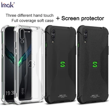 

For Xiaomi Black Shark 2 Case IMAK Fitted Case Anti-dropping airbag protection Cover Soft TPU For Xiaomi Black Shark 2 6.39''