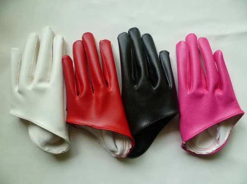

Cosplay Half Gloves 4 kinds color (white/ red/ black/Mei red) Cos basics