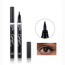 1 шт. черный стойкий карандаш для глаз Водостойкий карандаш для глаз Косметическая жидкая Косметика для макияжа карандаш для глаз косметический инструмент QIC