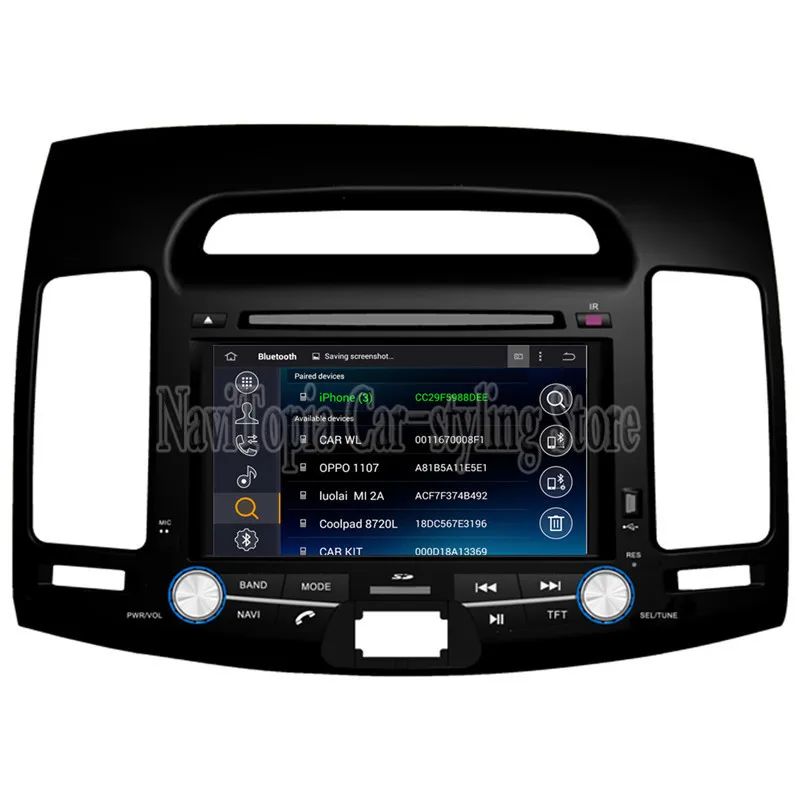 Top Ectwodvd Octa Core/Quad Core 4G/2G Android 9.0 Car DVD Multimedia Player for Hyundai ELANTRA 2007 2008 2009 2010 2011 5