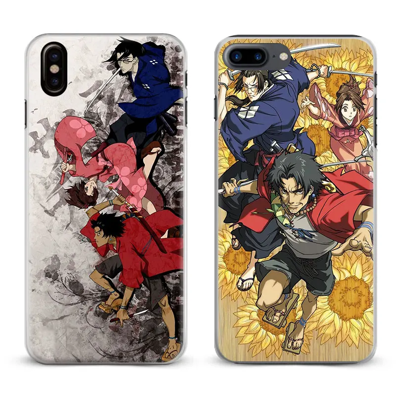 

Samurai Champloo Coque Fashion Phone Case For Apple iPhone X 8Plus 8 7Plus 7 6sPlus 6s 6Plus 6 5 5S SE Cover Shell