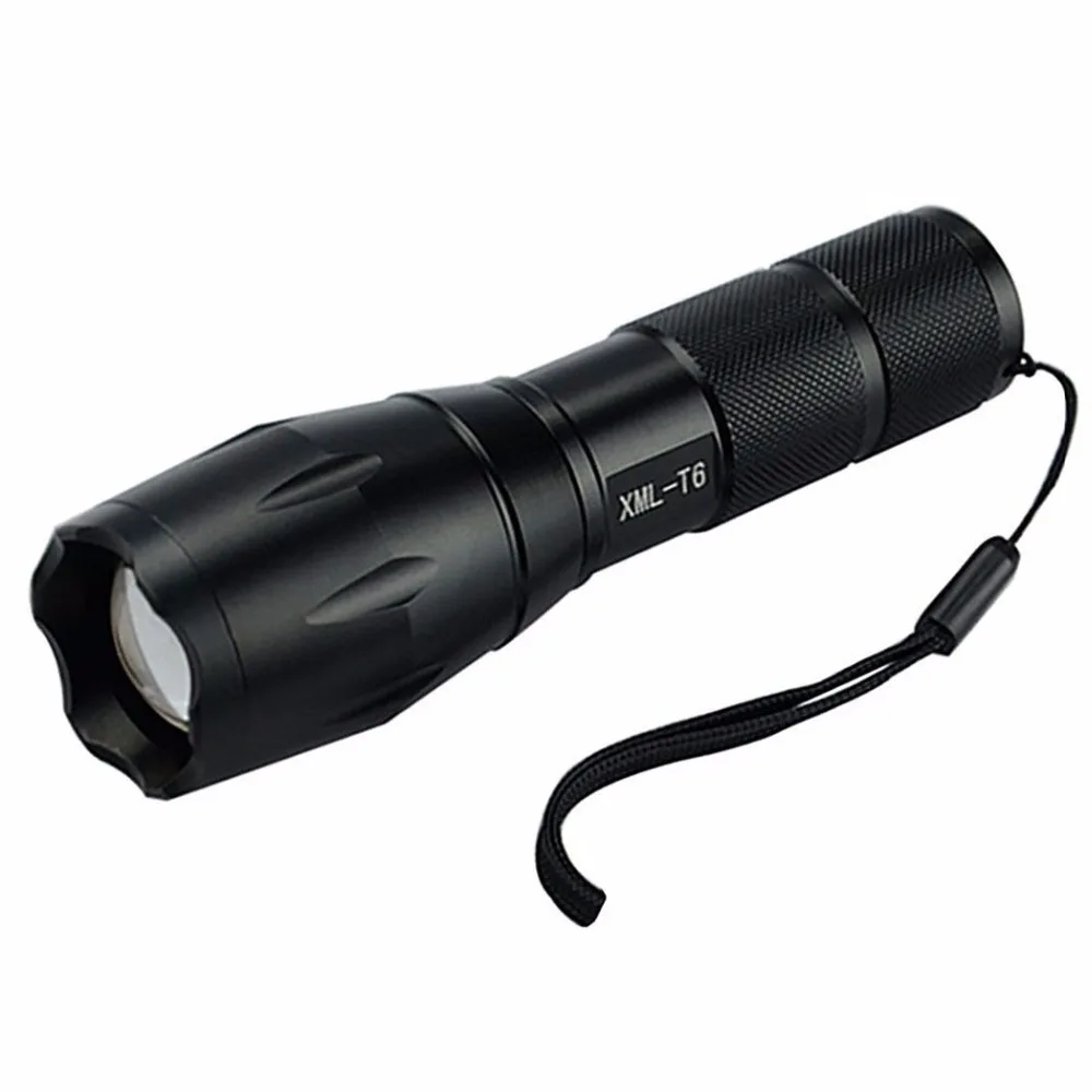 LED Tactical Flashlight T6 High Powered Handheld Torch with