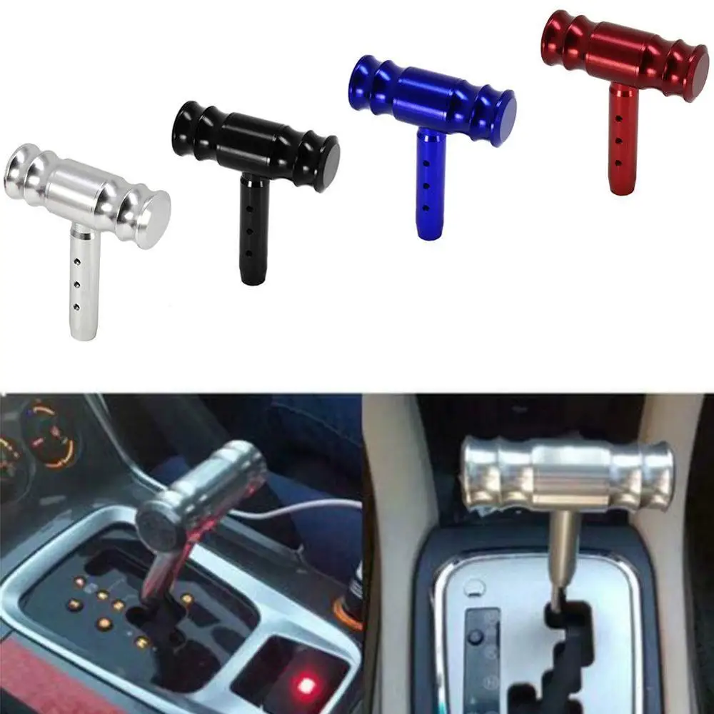 

Universal Manual Car Gear Shifter Knob Aluminum Aolly Racing Flight Control Rod Aircraft Joystick Head Handle