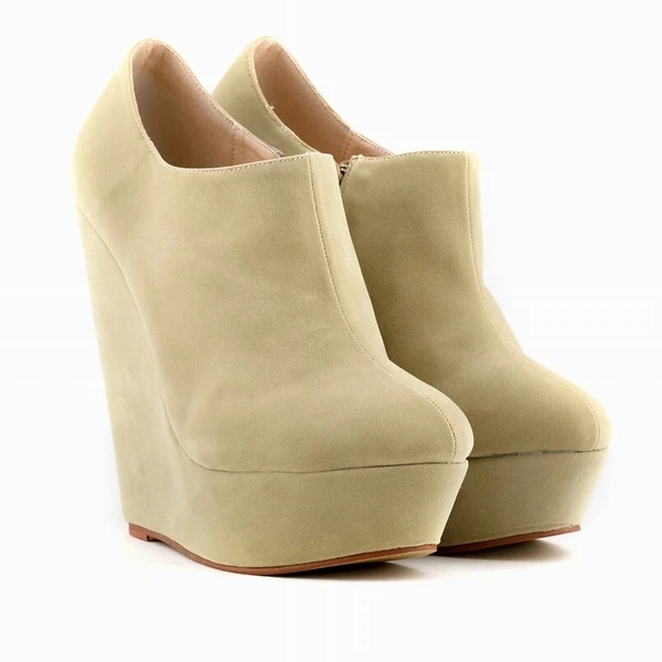 Loslandifen nueva moda Otoño Invierno mujeres Botines Tacones Encaje corto  botines plataforma Zapatos tamaño grande 391-5ve _ - AliExpress Mobile