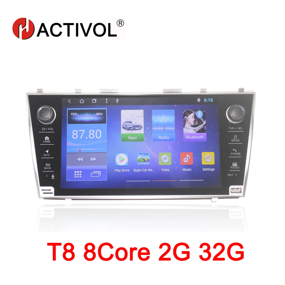 

HACTIVOL 8Core Car radio for Toyota Camry 2006 2007 2008 2009 2010 2011 Android 8.1 car dvd player gps navigation 2G RAM 32G ROM