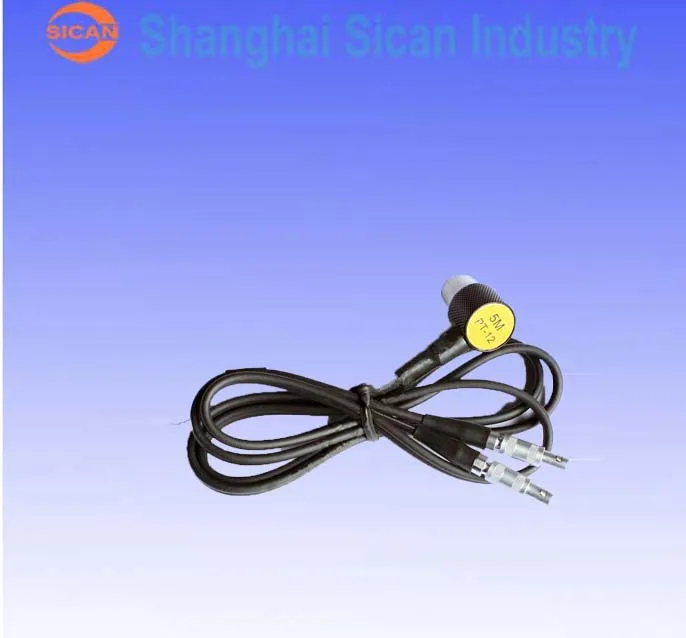 5mhz 10mm Ultrasonic Probe With Plug For Krautkramer Dm4 Thickness Gauge Meter Width Measuring