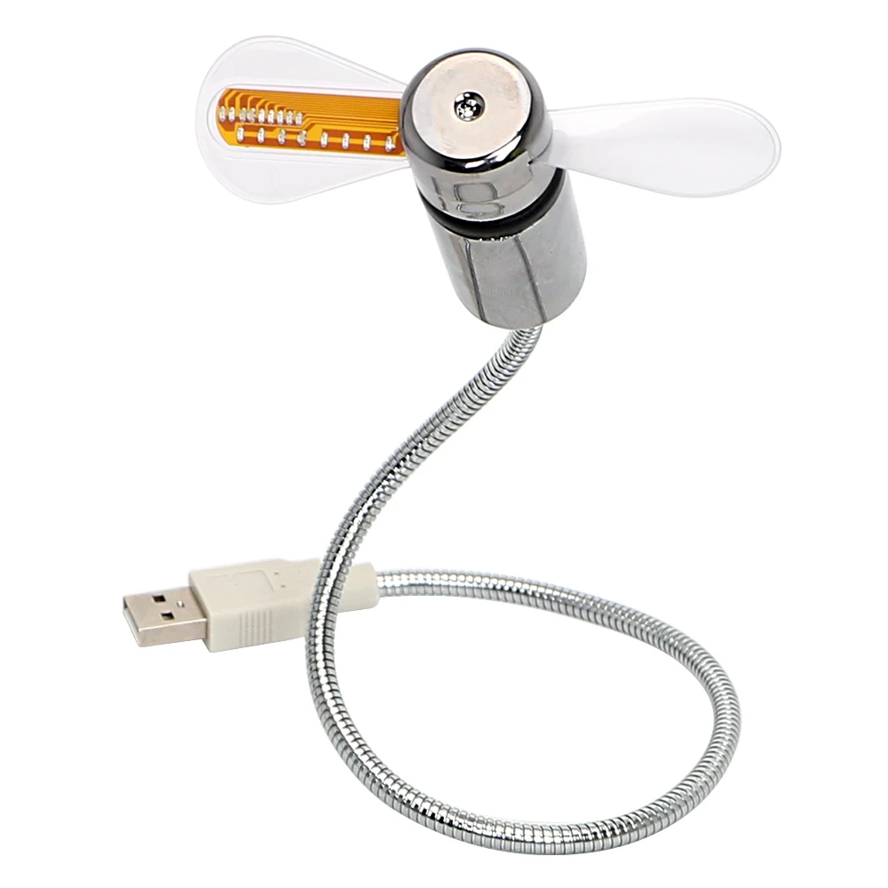 ITimo дисплей реального времени часы новые идеи оригинальные светильники Лето Световой ночник Mini светодио дный USB led вентилятор лампа