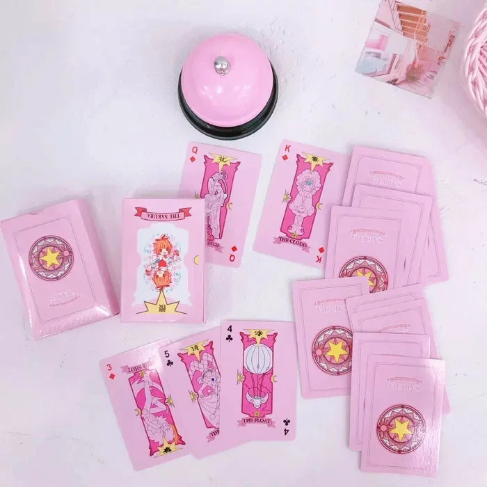 Аниме Cardcaptor Sakura Clow Card косплей реквизит KINOMOTO SAKURA Card Captor карты с Сакурой Таро 54 шт. 2 типа