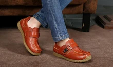 Autumn and winter children’s shoes for men and women shoes leather Lok Fu soft bottom shoes fashion children’s sports shoes
