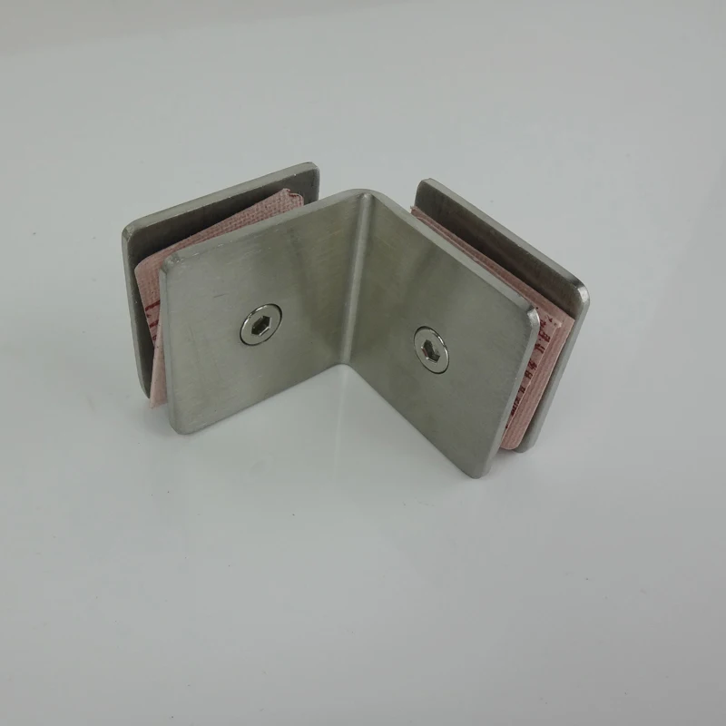 

1PCS Square Mirror 90 and 180 Degrees Glass Clamp Bracket Holder GLASS BRACKET CLAMPS CLIPS ADAPTERS Solid Handrail Balustrade