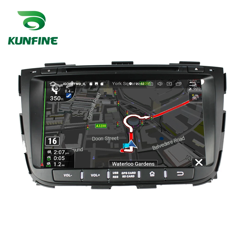 Cheap Octa Core 4GB RAM Android 8.0 Car DVD GPS Navigation Multimedia Player Car Stereo for KIA SORENTO 2013 Radio Headunit WIFI 2