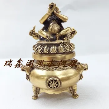 

WBY Bronze statue copper aromatherapy incense burner Bronze decoration home gift technology