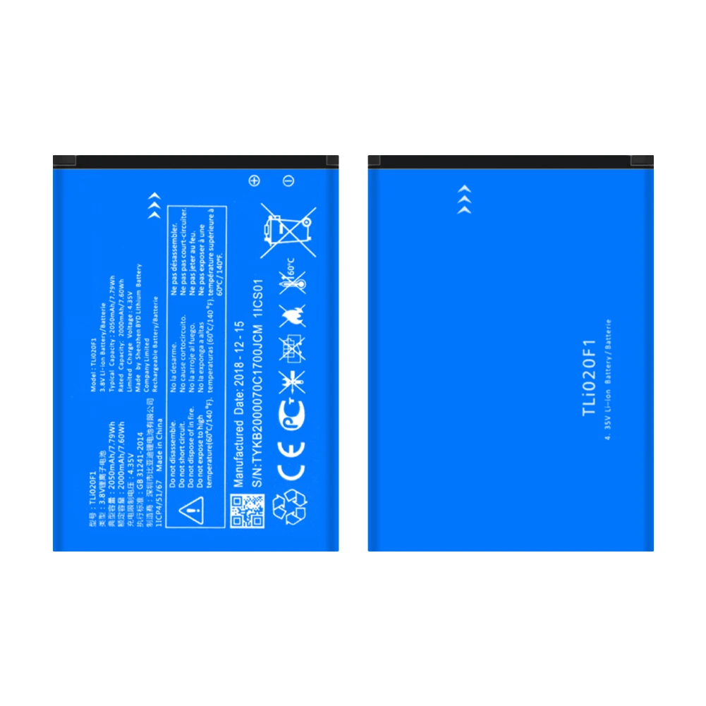 Новый мобильный телефон батарея TLi020F1 для TCL J720T J726T Alcatel One Touch Pop 2 5042D C7 7040 высокое