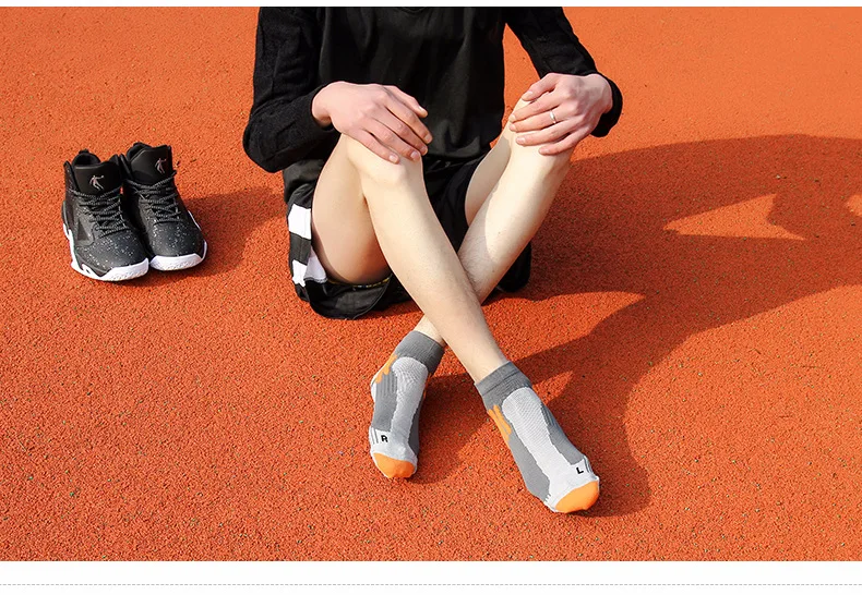 Новые спортивные носки для бега на открытом воздухе, противоскользящие носки для полотенец, нейлоновые носки для велоспорта, дышащие, износостойкие