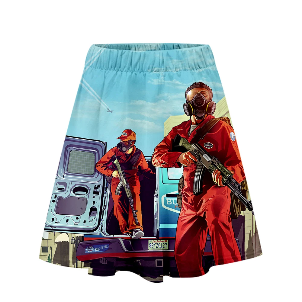 Года, новые стильные повседневные юбки с 3D принтом, крутые сексуальные женские юбки высокого качества