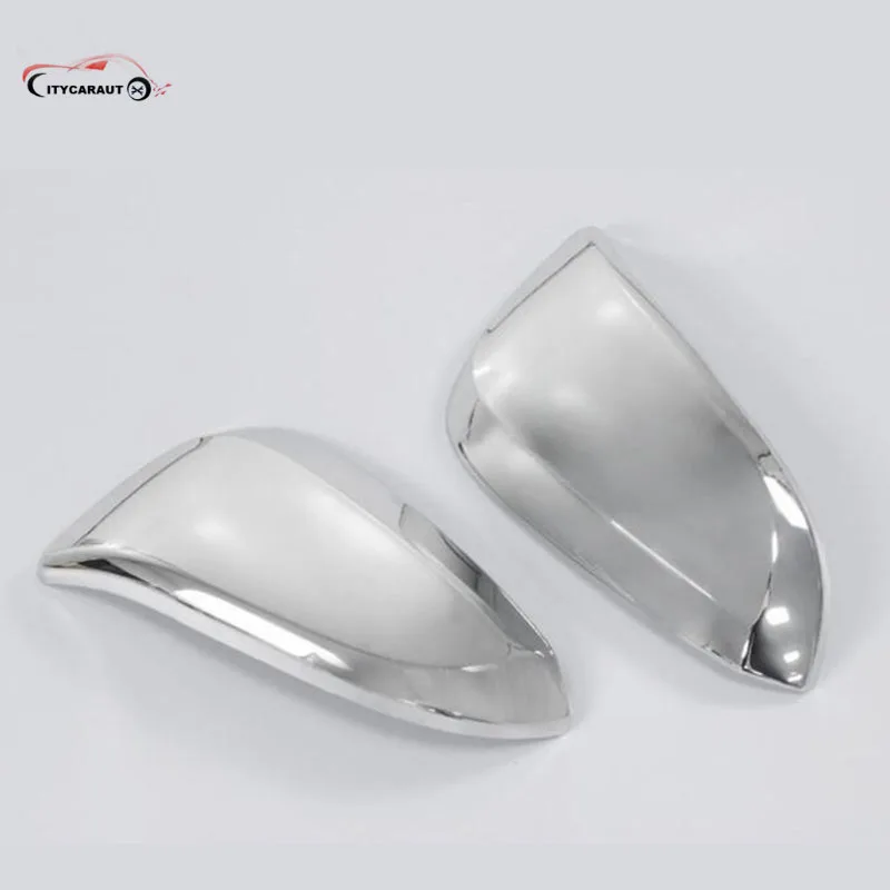 

CHROME rear view mirror cover back mirror cover hilux mirror lights FOR 2015 2016 2017 HILUX revo body kit cover accessories