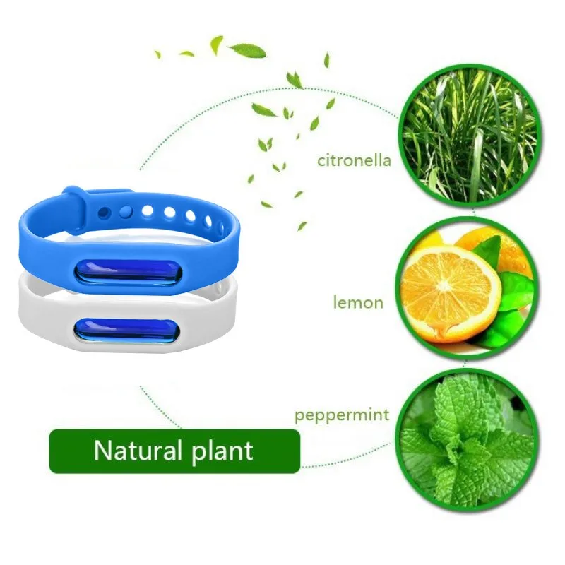 

* Anti Mosquito Pest Insect Bugs Repellent Repeller Wrist Band Bracelet Wristband Protection mosquito with Insert Liquid 0.714