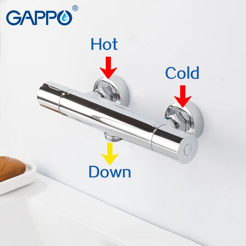 

GAPPO Shower Faucets thermostatic shower bath shower thermostatic faucet shower faucet mixer tap
