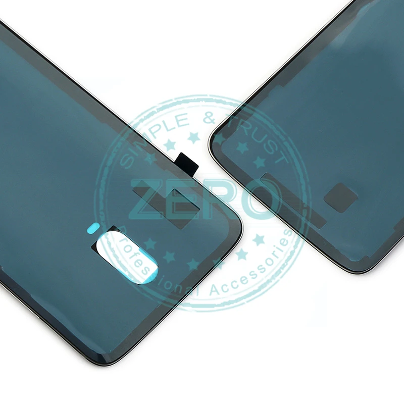 Оригинальная Крышка батарейного отсека для OnePlus 6T черное зеркало A6010 задняя