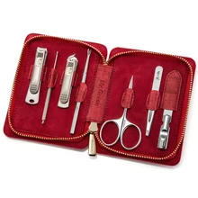Mr Green 7 шт набор инструментов для нейл-арта, ножницы для кутикулы, клипер для ногтей, пилочка для кутикулы, пинцет для удаления волос в носу, средство для чистки ушей
