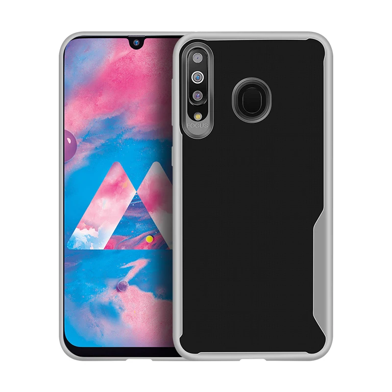 

Rubber Phone Case For Samsung Galaxy A50 A30 A4S M20 A10 A40 A20 M30 A70 M10 Back Cover Protective Soft TPU Crystal Style Cases