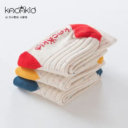 KACAKID/Официальный магазин, детские носки унисекс милые детские носки в горошек для мальчиков и девочек хлопковые нескользящие детские носки для мальчиков и девочек ka1099