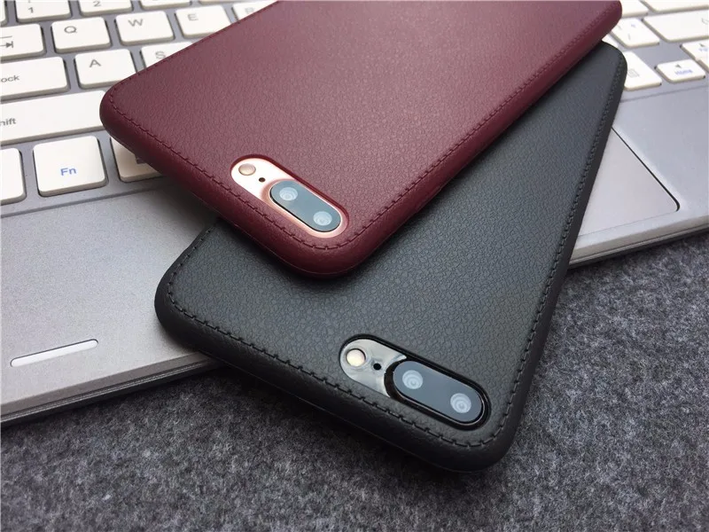 iphone 8 silicone case For iPhone 12 11 Pro Case Soft TPU Ultra Thin Leather Skin Case For iPhone 5S 6S 7 8 Plus Back Cover For iPhone X XR XS Max Case iphone 7 cover