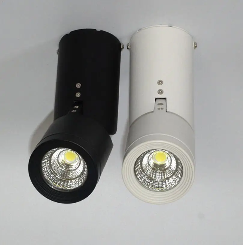 

7W 10W 15W integration COB LED track light for store/shopping mall lighting lamp Color optional Bronze Spot light Free Shipping